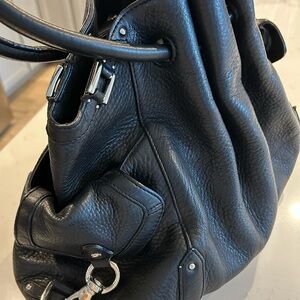 Cole Haan Black Leather Shoulder Bag